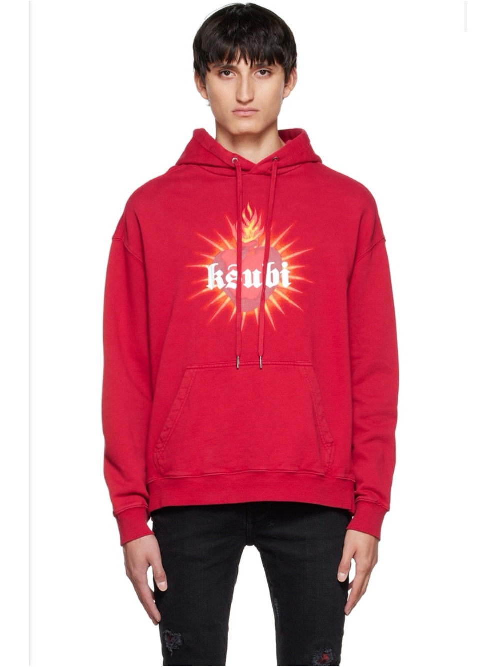 Ksubi Red Heart Biggie Hoodie